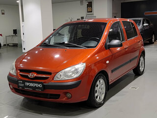 2007 Hyundai Getz I Рестайлинг, красный, 454000 рублей, вид 1