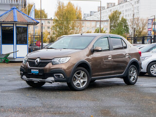 2020 Renault Logan Stepway II Рестайлинг, коричневый, 1219000 рублей, вид 2