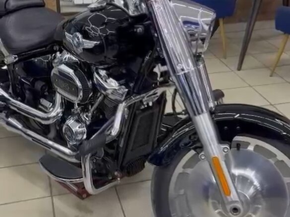 2021 Harley-Davidson Fat Boy, чёрный, 2450000 рублей - вид 6