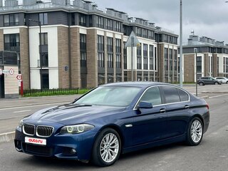 2012 BMW 5 серии 525d xDrive VI (F10/F11/F07), синий, 1600000 рублей, вид 1