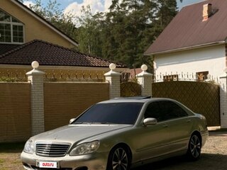 2005 Mercedes-Benz S-Класс 500 Long IV (W220) Рестайлинг, серебристый, 350000 рублей, вид 5