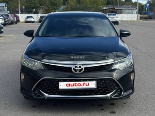 2017 Toyota Camry VII (XV50) Рестайлинг 2, чёрный, 1950000 рублей, вид 2