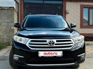 2012 Toyota Highlander II (XU40) Рестайлинг, чёрный, 1700000 рублей, вид 1