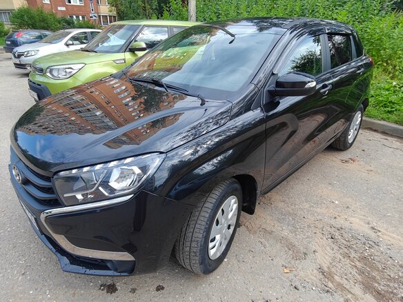 2021 Lada (ВАЗ) XRAY I, чёрный, 980000 рублей - вид 2