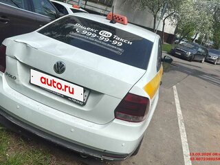 2019 Volkswagen Polo V Рестайлинг, белый, 900000 рублей, вид 3