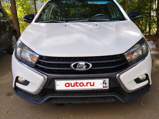 2020 Lada (ВАЗ) Vesta SW Cross I, белый, 1300000 рублей, вид 1