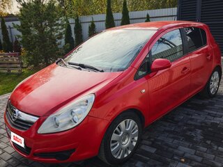 2008 Opel Corsa D, красный, 320000 рублей, вид 2