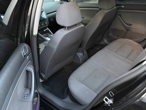 2006 Volkswagen Golf V, чёрный - вид 9