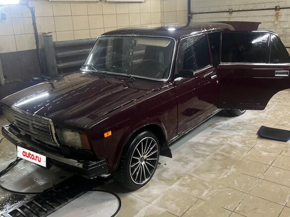 2006 Lada (ВАЗ) 2107, красный, 175000 рублей - вид 1