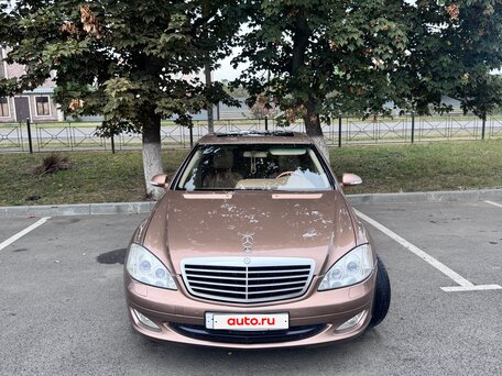 2008 Mercedes-Benz S-Класс 350 V (W221), коричневый, 1330000 рублей, вид 1