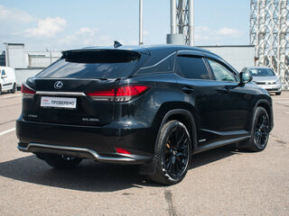 2021 Lexus RX 450h IV Рестайлинг, чёрный, 6435650 рублей, вид 5