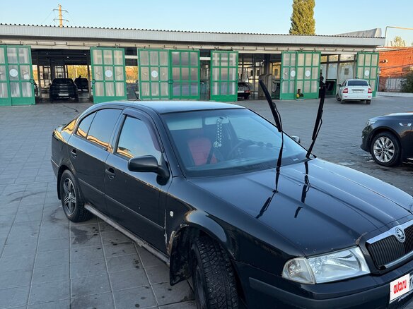 2007 Skoda Octavia I (A4) Рестайлинг, чёрный, 420000 рублей - вид 1