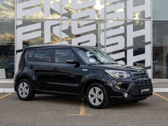 2014 Kia Soul II, чёрный, 1239009 рублей