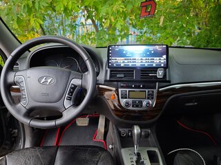 2011 Hyundai Santa Fe II Рестайлинг, чёрный, 1130000 рублей, вид 4