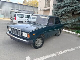 2009 Lada (ВАЗ) 2107, зелёный, 255000 рублей, вид 2