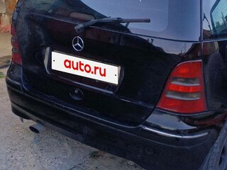 2002 Mercedes-Benz A-Класс 170 Long I (W168) Рестайлинг, чёрный, 385000 рублей, вид 3