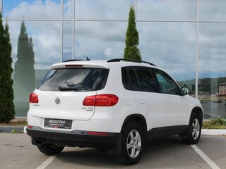2013 Volkswagen Tiguan I Рестайлинг, белый, 1160000 рублей, вид 4