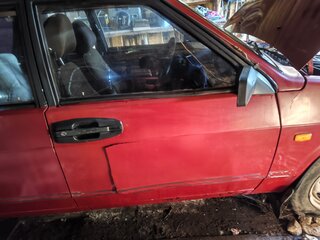 1992 Lada (ВАЗ) 2109, красный, 100000 рублей, вид 5