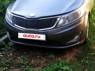 2013 Kia Rio 5-speed III, серый, 680000 рублей, вид 2