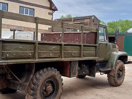 2003 ГАЗ 3308, зелёный, 1000000 рублей, вид 2