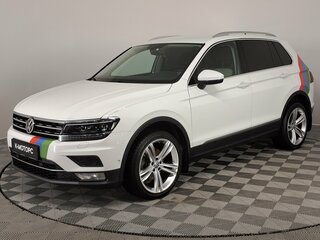 2017 Volkswagen Tiguan II, белый, 2480000 рублей, вид 1