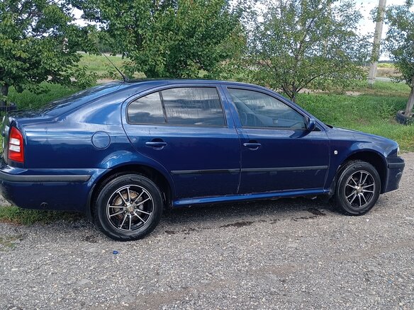 2006 Skoda Octavia I (A4) Рестайлинг, синий - вид 1