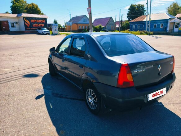 2008 Renault Logan I, серый - вид 4