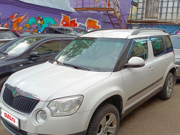 2013 Skoda Yeti I, белый