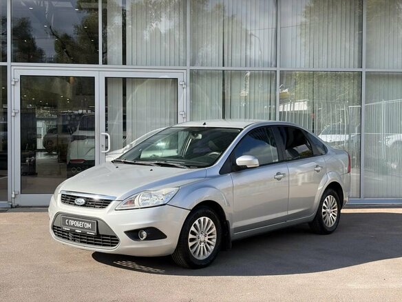 2009 Ford Focus II Рестайлинг, серебристый, 385000 рублей