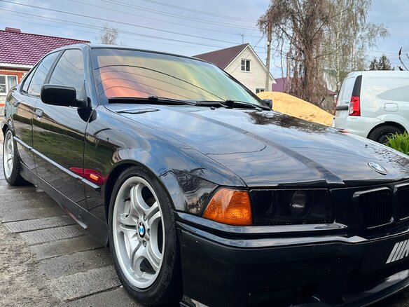 1998 BMW 3 серии 318i III (E36), чёрный, 659036 рублей - вид 10