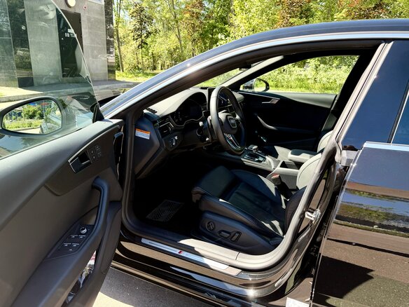 2022 Audi A5 Sportback 40 TFSI II (F5) Рестайлинг, чёрный, 4800000 рублей - вид 8
