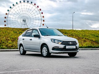 2019 Lada (ВАЗ) Granta I Рестайлинг, серебристый, 560000 рублей, вид 5