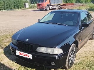 1997 BMW 5 серии 520i IV (E39), чёрный, 350000 рублей, вид 1