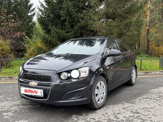 2013 Chevrolet Aveo II, чёрный, 490000 рублей, вид 3