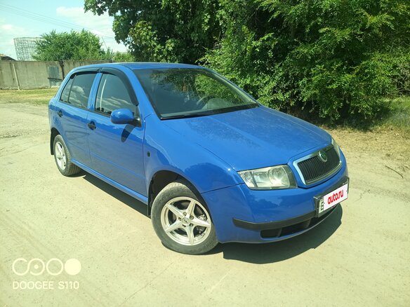 2004 Skoda Fabia I, синий, 400000 рублей - вид 2