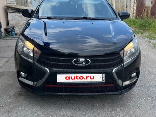 2016 Lada (ВАЗ) Vesta I, чёрный, 650000 рублей, вид 2