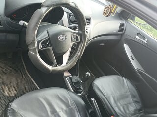 2014 Hyundai Solaris I Рестайлинг, серый, 700000 рублей, вид 4