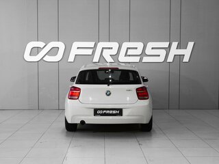 2012 BMW 1 серии 116i II (F20/F21), белый, 1498000 рублей, вид 4