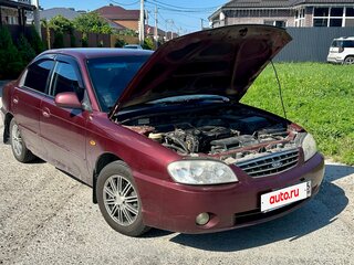 2006 Kia Spectra I Рестайлинг 2, красный, 250000 рублей, вид 3