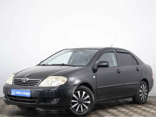 2005 Toyota Corolla IX (E120, E130) Рестайлинг, чёрный, 629000 рублей, вид 3