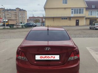 2012 Hyundai Solaris I, красный, 1100000 рублей, вид 4