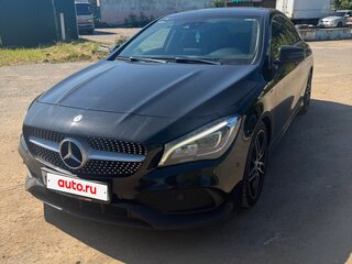 2016 Mercedes-Benz CLA 200 I (C117, X117) Рестайлинг, чёрный, 1995000 рублей, вид 1