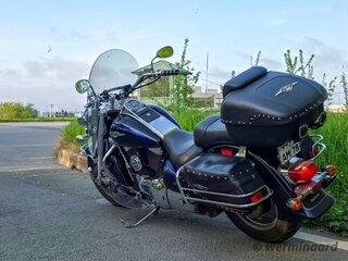 2004 Suzuki Boulevard C90, синий, 700000 рублей, вид 3