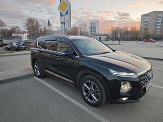 2019 Hyundai Santa Fe IV, чёрный, 2690000 рублей, вид 1