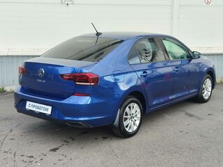 2020 Volkswagen Polo VI, синий, 1495000 рублей, вид 5
