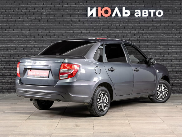2020 Lada (ВАЗ) Granta I Рестайлинг, серый - вид 4