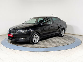 2019 Skoda Rapid I Рестайлинг, чёрный, 939900 рублей, вид 4