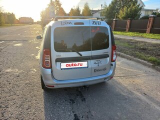 2015 Lada (ВАЗ) Largus I, серебристый, 720000 рублей, вид 3