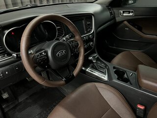 2014 Kia Optima III Рестайлинг, чёрный, 939888 рублей, вид 5