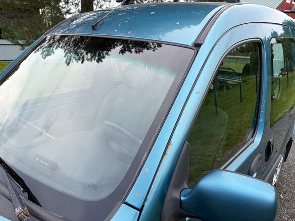 2008 Renault Kangoo I Рестайлинг, синий, 380000 рублей - вид 8